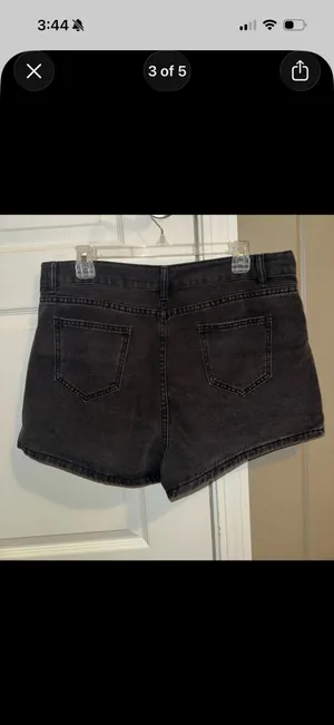 Shein black skort thumbnail 3