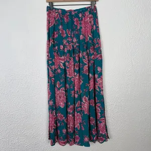 Abel the Label Bonnie Floral Maxi Skirt Flowy Boho Size Medium thumbnail 3