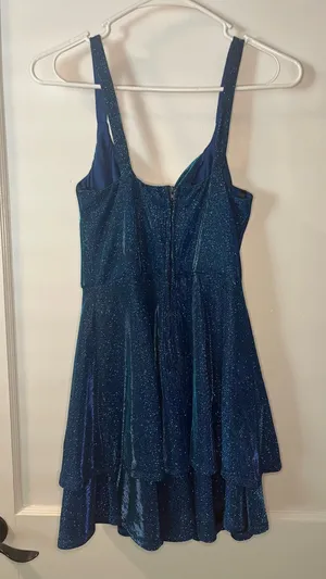 B. Smart Blue sparkly dress thumbnail 4