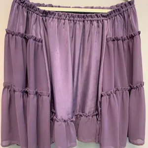 Harlowe & Graham Purple Off Shoulder Top Small NWT thumbnail 2