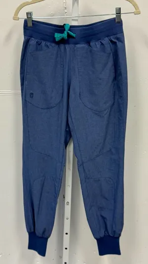 Figs Women’s Scrubs Jogger E.A.C Heathered Denim Big Sky W20SW2009‎ XS thumbnail 1