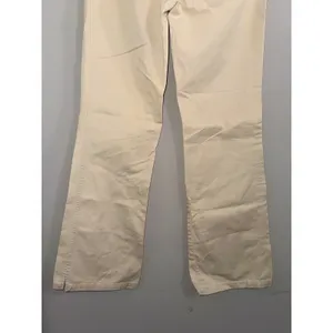 Abercrombie Fitch Khaki Bootcut‎ Pants Women Size 4L Casual Everyday thumbnail 6