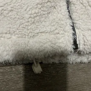 Lululemon White Opal Cinchable Fleece Zip-Up Sherpa Teddy Funnel Neck Jacket thumbnail 7