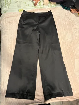Black Flare Work Pants thumbnail 2