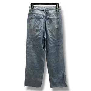 PacSun 90s Boyfriend Jeans Women 26 Light Wash Distressed High Rise Straight Leg thumbnail 3