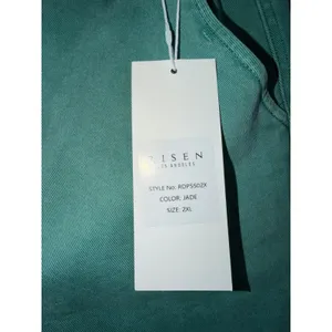 Risen Jeans Jade Green Cargo Pants Wide Leg High Rise NWT 2XL RDP5502X thumbnail 7