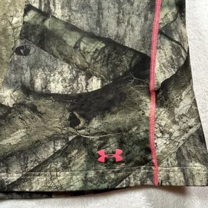 Under Armour ColdGear‎ Scent Control Hoodie Womens Medium Mossy Oak Camo Pink thumbnail 6