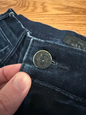 MOTHER Denim Jeans The Hustler Ankle Fray size 26 thumbnail 8