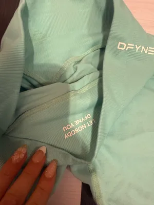 Gym Shorts DFYNE Pastel Green thumbnail 3