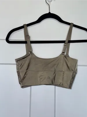 Lululemon Satin Spaghetti Strap Yoga Bra thumbnail 3