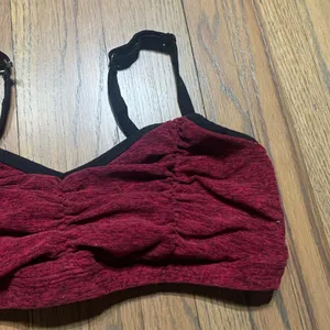 Beyond yoga small red sports bra thumbnail 3