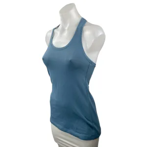 Lululemon Women's Blue Racerback Yoga Running Workout Athletic Tank Top Size 0 thumbnail 3