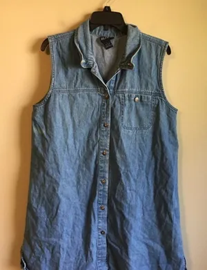 Blue J.‎ Large jean tunic Blue thumbnail 1