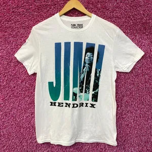 Jimi Hendrix Experience White Tshirt size Medium thumbnail 1