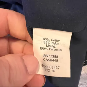 Madewell Navy Dress with Lace Detail thumbnail 9