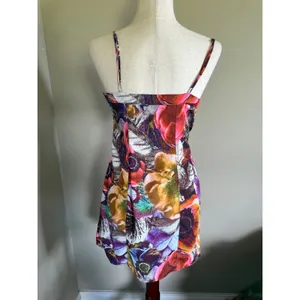 Urban Outfitters Floral Print Mini Dress‎ Sleeveless Party Cocktail Women's thumbnail 2
