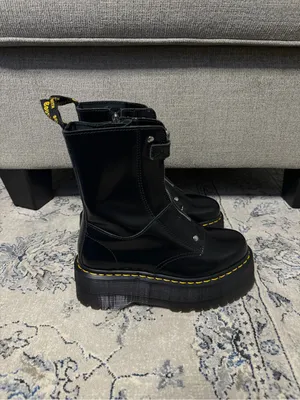 Dr Martens Jetta Hi Max Leather Platform Boots thumbnail 4