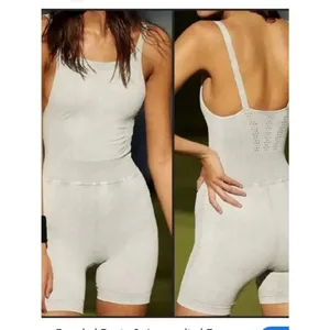 Free People Good Karma Runsie Ice Grey Women’s XS/Small thumbnail 2