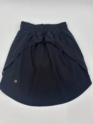 lululemon athletica Black Athletic Skort with Built-In Liner thumbnail 3