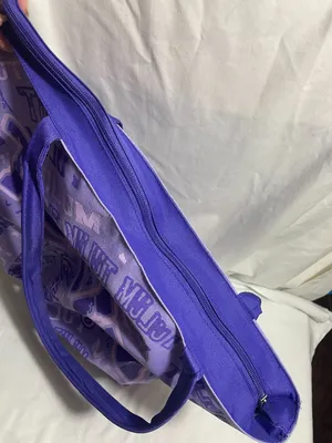 Tulum Mexico Purple Zipper Tote Bag Travel Beach Shopping Souvenir Polyester thumbnail 9
