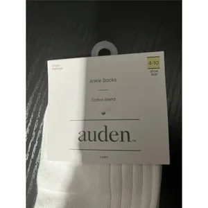 3pk Auden Ankle Socks White Size undefined thumbnail 5