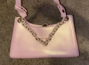 ZARA vintage shoulder bag pink thumbnail 2