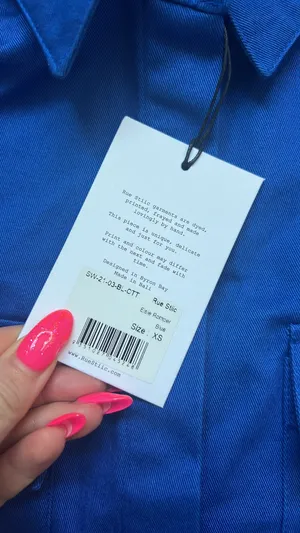 Rue Stiic Eisie Romper in Blue thumbnail 4