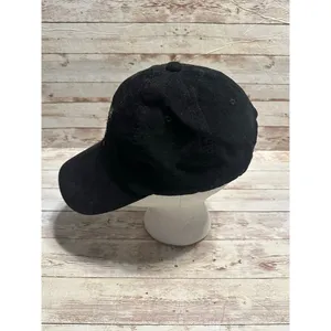 Do Everything In Love "Wish You Were Beer" Corduroy Baseball Cap One-Size Black Novelty Funny Hat thumbnail 2