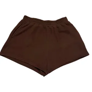 Parke Brown Sweat Shorts Comfy Loungewear Streetwear Athleisure Womens Size L/XL thumbnail 3