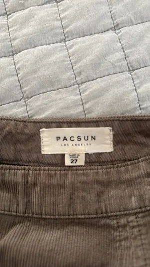 PacSun Skirt Corduroy Green thumbnail 2
