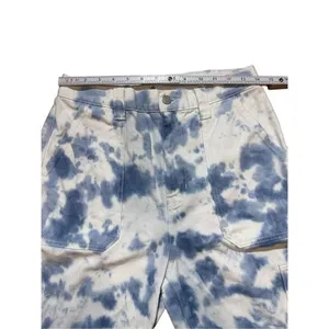 Pacsun womens blue white‎ tie dye high rise mom jeans sz 30 thumbnail 4