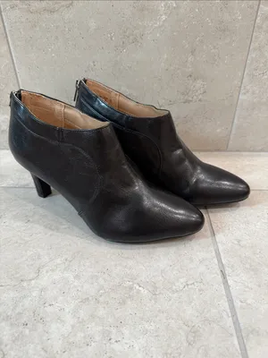 LifeStride NWOT Georgia Soft System black zip back boots size 6.5W flex soles thumbnail 2