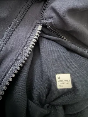 Lululemon Hooded Define Jacket Nulu True Navy Size 6 thumbnail 5