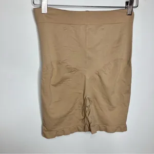 Maternity Shapewear shorts‎ nude color size small thumbnail 3