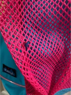 KAVU Rope Sling Bag Neon Lime Blue Pink Colorblock Y2K Outdoor Crossbody thumbnail 11