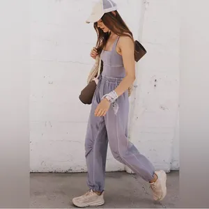 NWT FP Movement Inbound Onesie in Trailblazer Grey Women’s Size Large Jumpsuit thumbnail 3