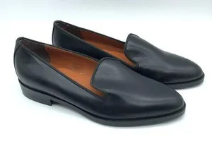 Everlane Shoes The Modern Loafer Leather Slip On Stacked Heel Black Size 5 thumbnail 1