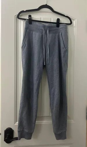 Warm Down Jogger In Heather Core Medium Grey Size 6 thumbnail 3