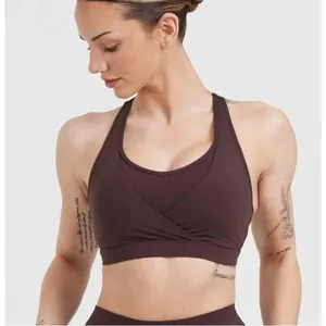 Oner Active Unified Layered Plum Brown Sports Bra XS Womens thumbnail 12