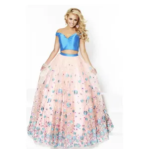 2 Cute By‎ J Micheals Long Floor Length High Waist Formal Prom Skirt Size 2 thumbnail 7