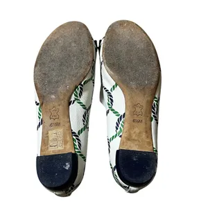 Tory Burch Maritime Ballet Flat Isle Ropes Navy Sea Women's Size US 6.5 thumbnail 9