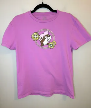 Buc-ee’s Love Me Some Boots Pink Graphic Tee Women’s M Western Cowgirl thumbnail 1