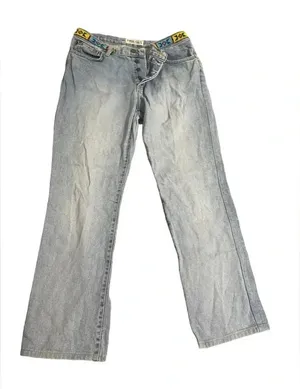👖✨Vintage True Grit Beaded Waist Straight Leg Jeans‎ Sz 12✨ thumbnail 1