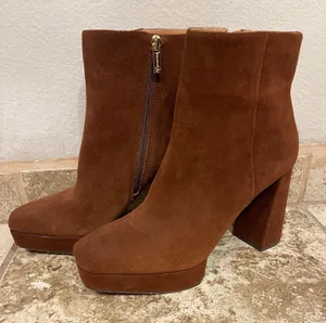 Jessica Simpson Suede Booties thumbnail 1