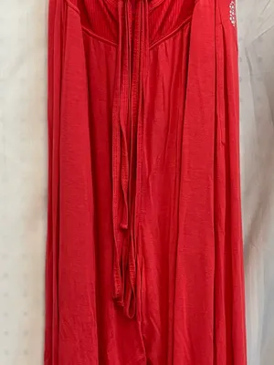 FP Movement by Free People Red Cutout Spaghetti-Strap Jumpsuit thumbnail 8