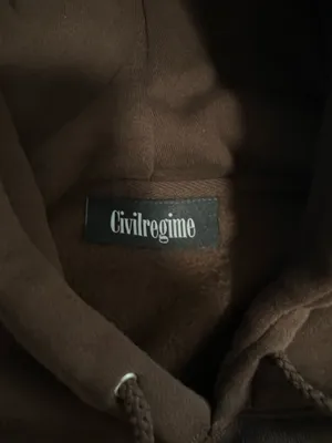 Civil Regime Hoodie Brown thumbnail 5
