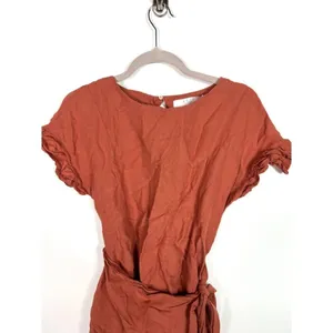 ASTR wrap linen‎ dress thumbnail 2