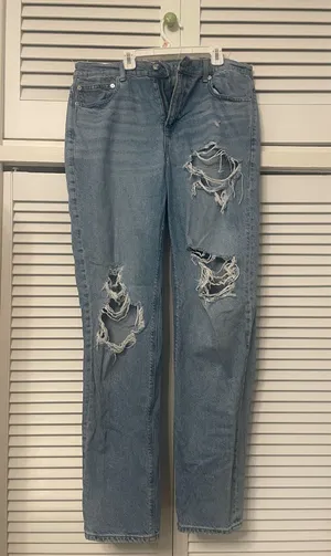 Women’s American Eagle 90s Straight Jeans 14 X-Long thumbnail 1