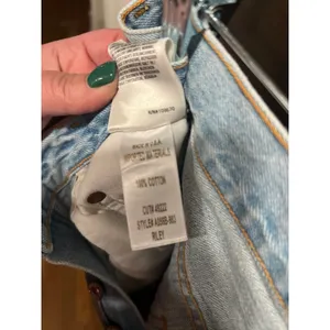 AGOLDE Riley High Rise‎ Straight Crop Jeans Distressed Womens Size 26 thumbnail 8