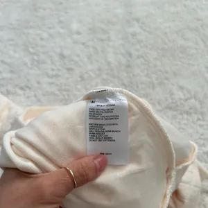 DSG Women's Cream Quilted 1/2 Zip Pullover Sz M Classic Athleisure Sporty Casual thumbnail 6